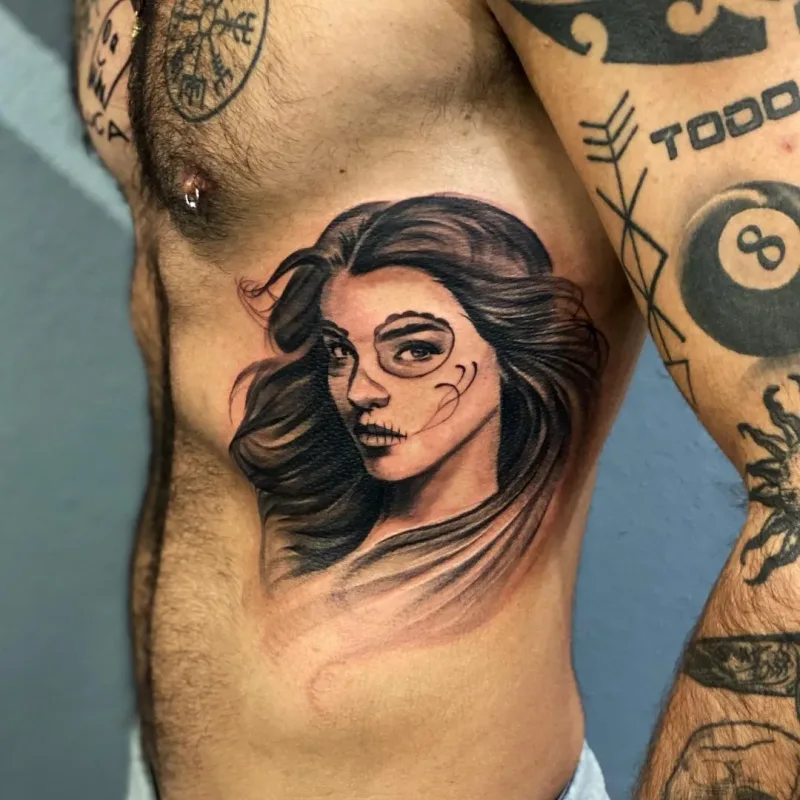 Tattoo by Bola Valles — Púrpura Tatuajes Puerto Vallarta