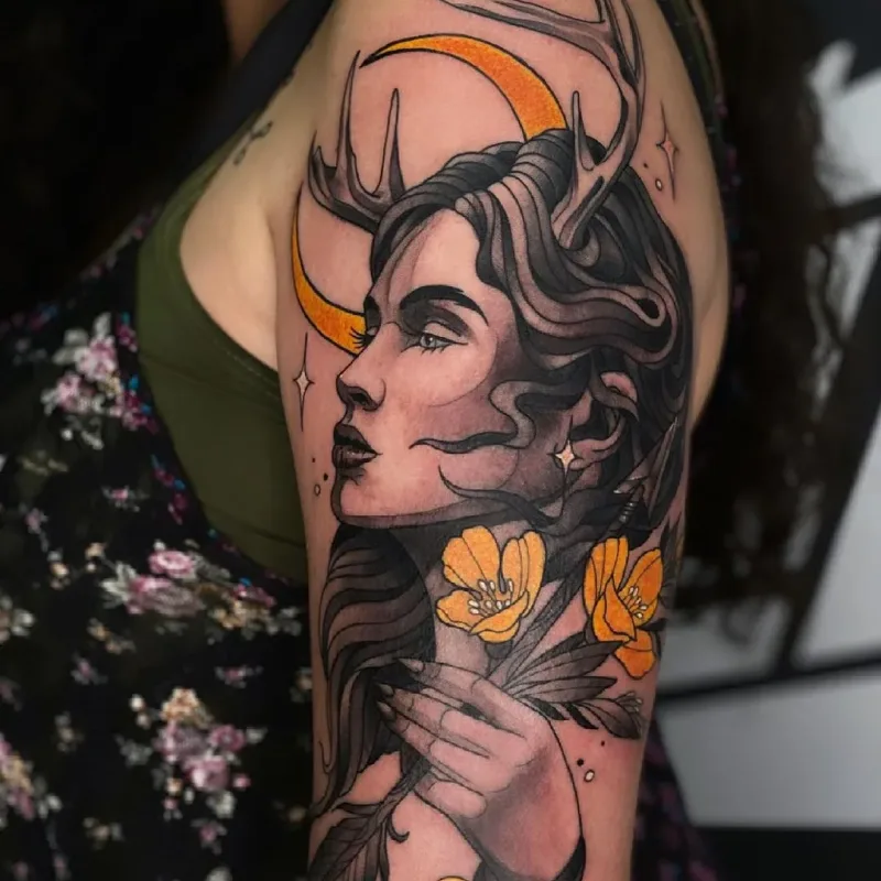 Tattoo by Bola Valles — Púrpura Tatuajes Puerto Vallarta