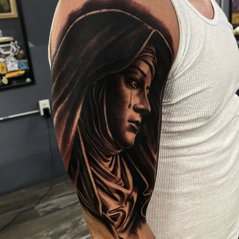 Tattoo by Bola Valles — Púrpura Tatuajes Puerto Vallarta
