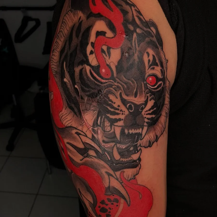 Tatuaje de Claudio Verdín — Púrpura Tatuajes Puerto Vallarta