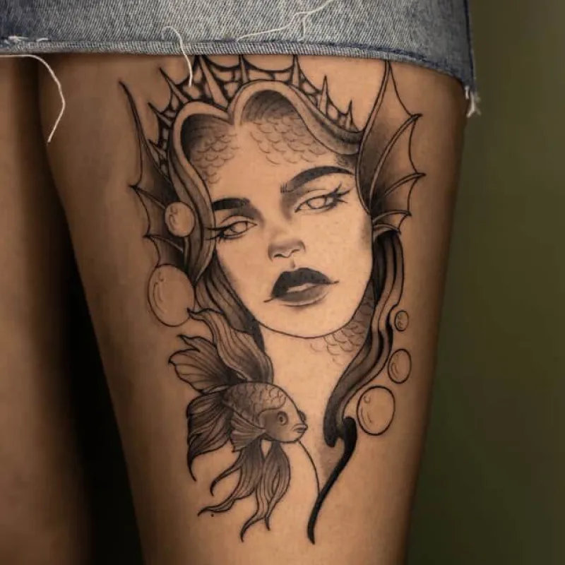 Tatuaje de Estef Tattoo — Púrpura Tatuajes Puerto Vallarta