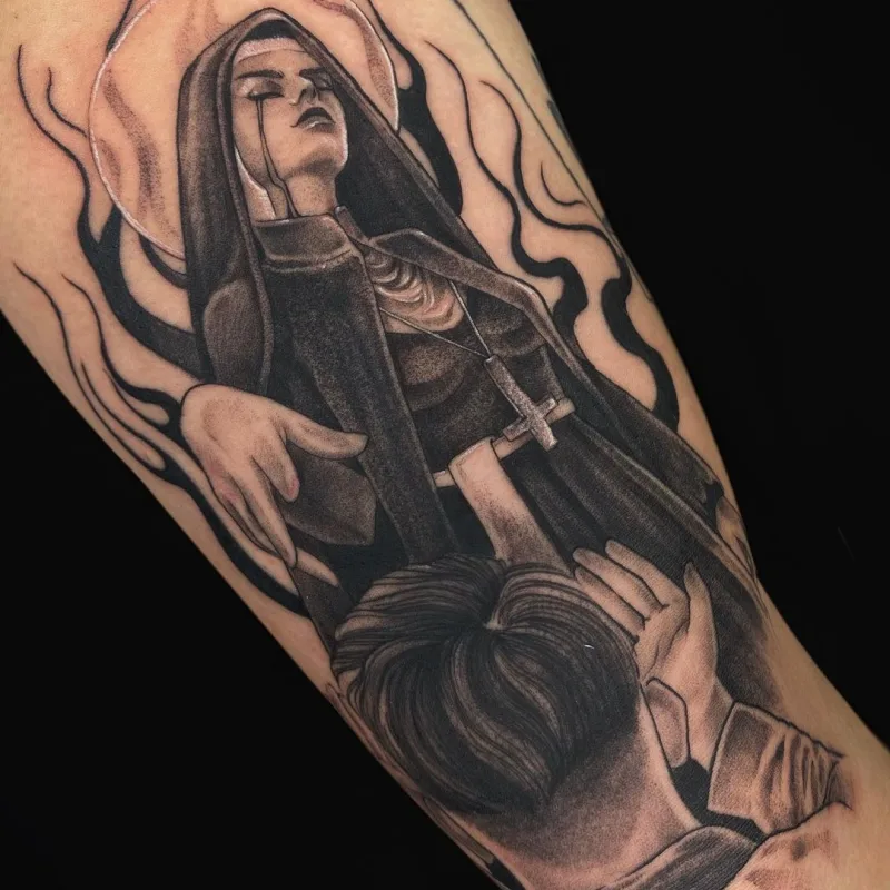 Tatuaje de Fernanda Correa — Púrpura Tatuajes Puerto Vallarta