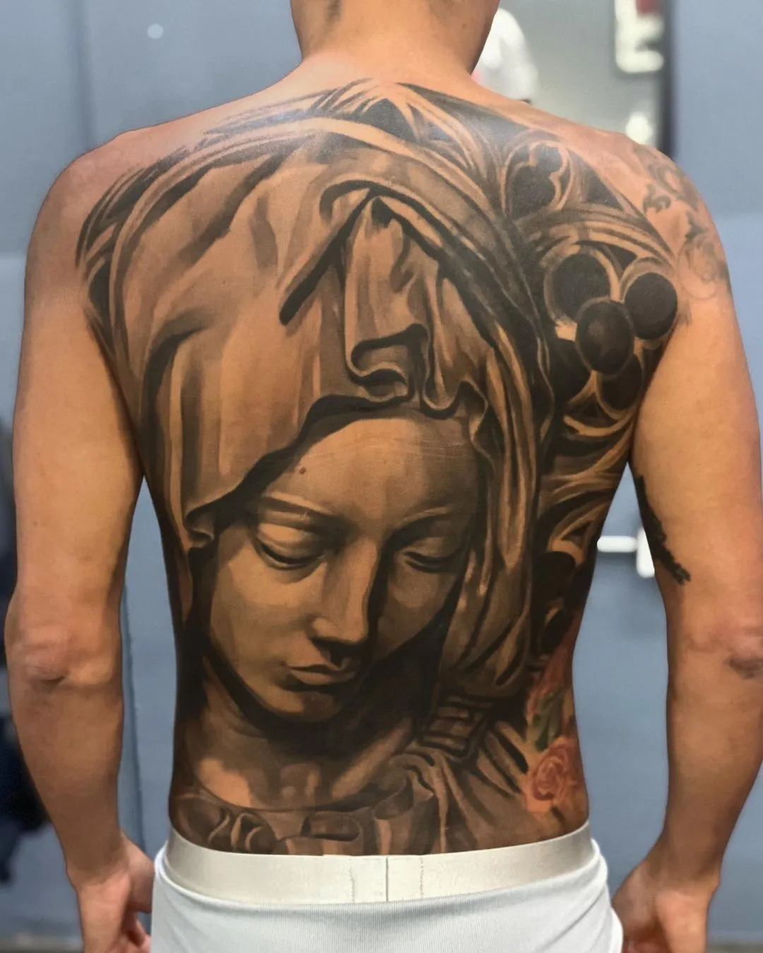 Trabajo de tatuaje en Púrpura Tatuajes Puerto Vallarta