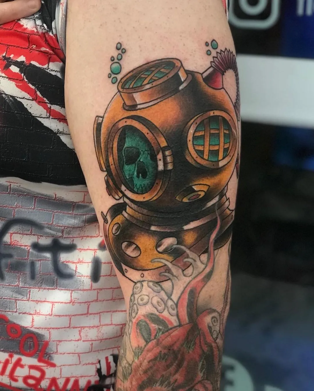 Trabajo de tatuaje en Púrpura Tatuajes Puerto Vallarta