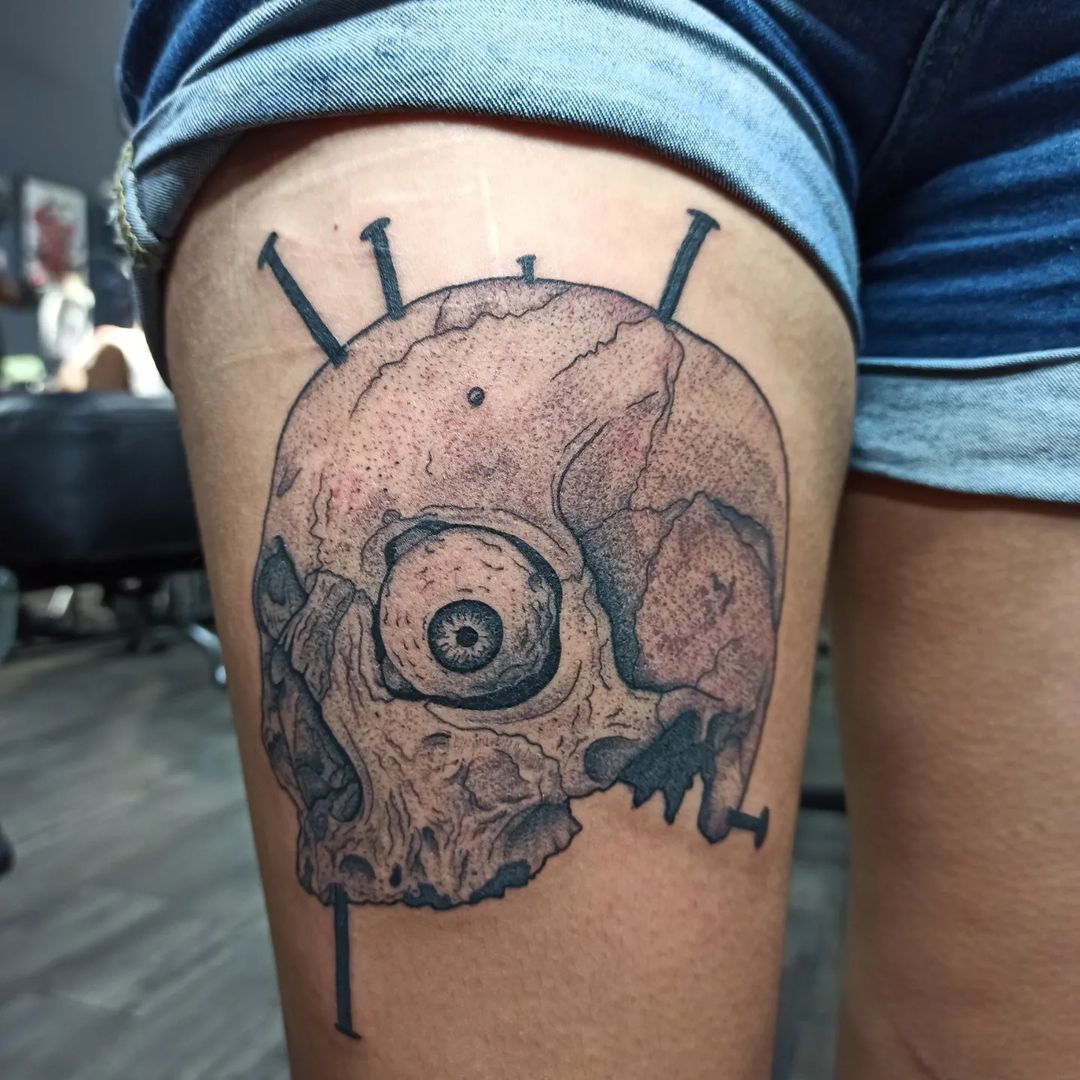 Trabajo de tatuaje en Púrpura Tatuajes Puerto Vallarta